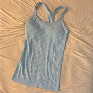 Lululemon Ebb to Street Tank sky blue
